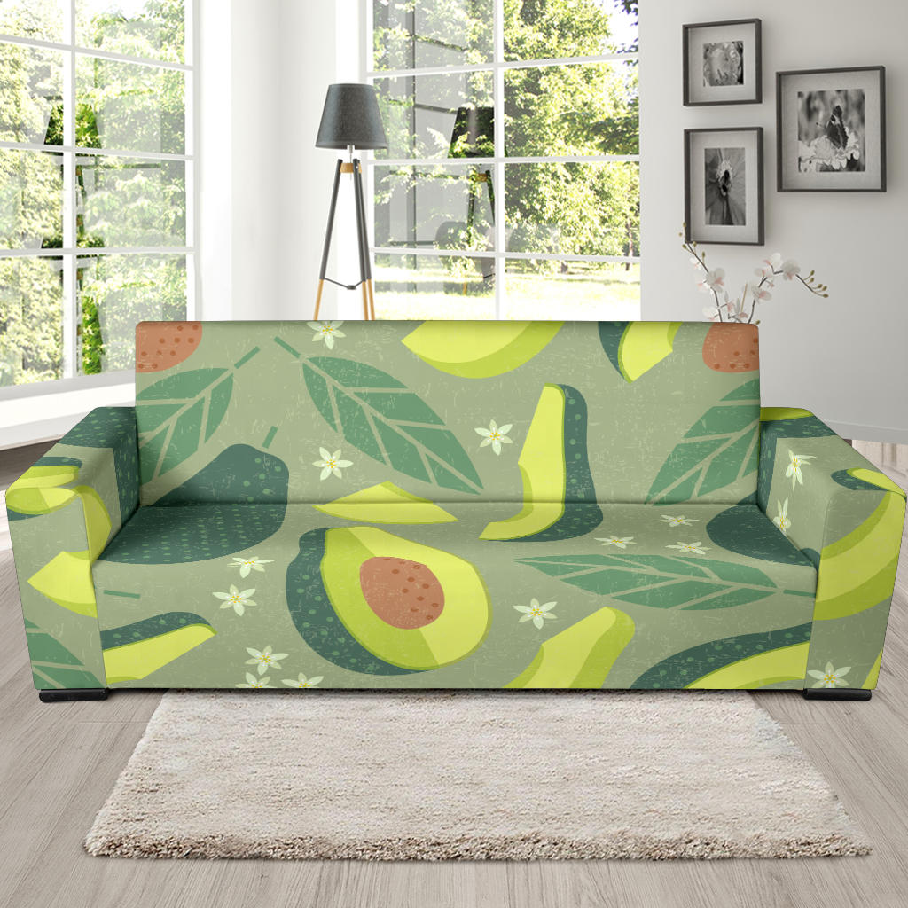 Avocado Pattern Sofa Slipcover