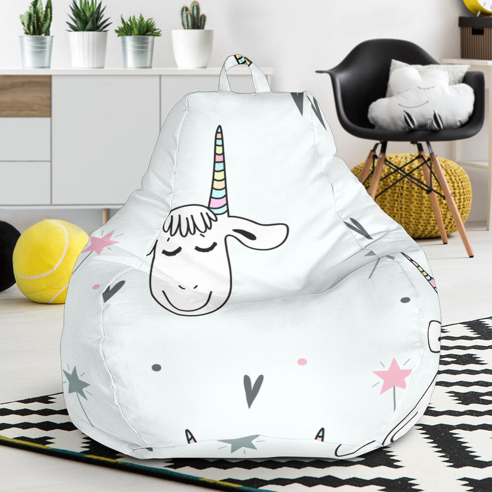 Cute Goat Design Pattern Bean Bag Cover