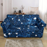 Night Sky Star Pattern Loveseat Couch Slipcover