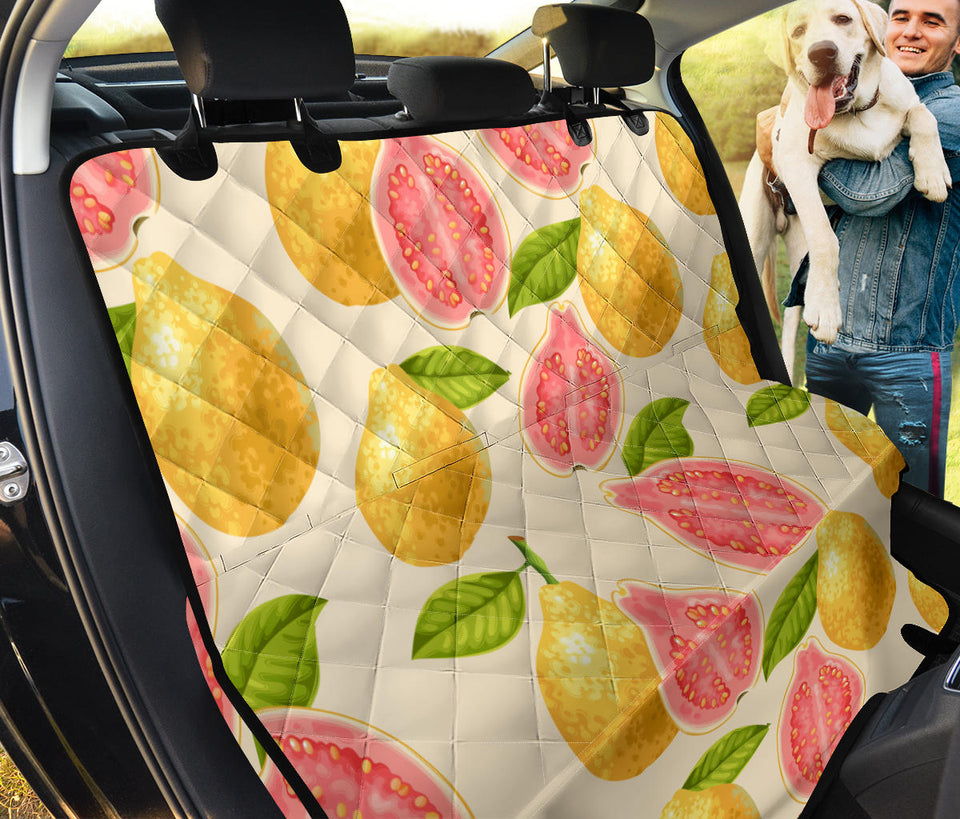 Beautiful Guava Pattern Dog Car Seat Covers
