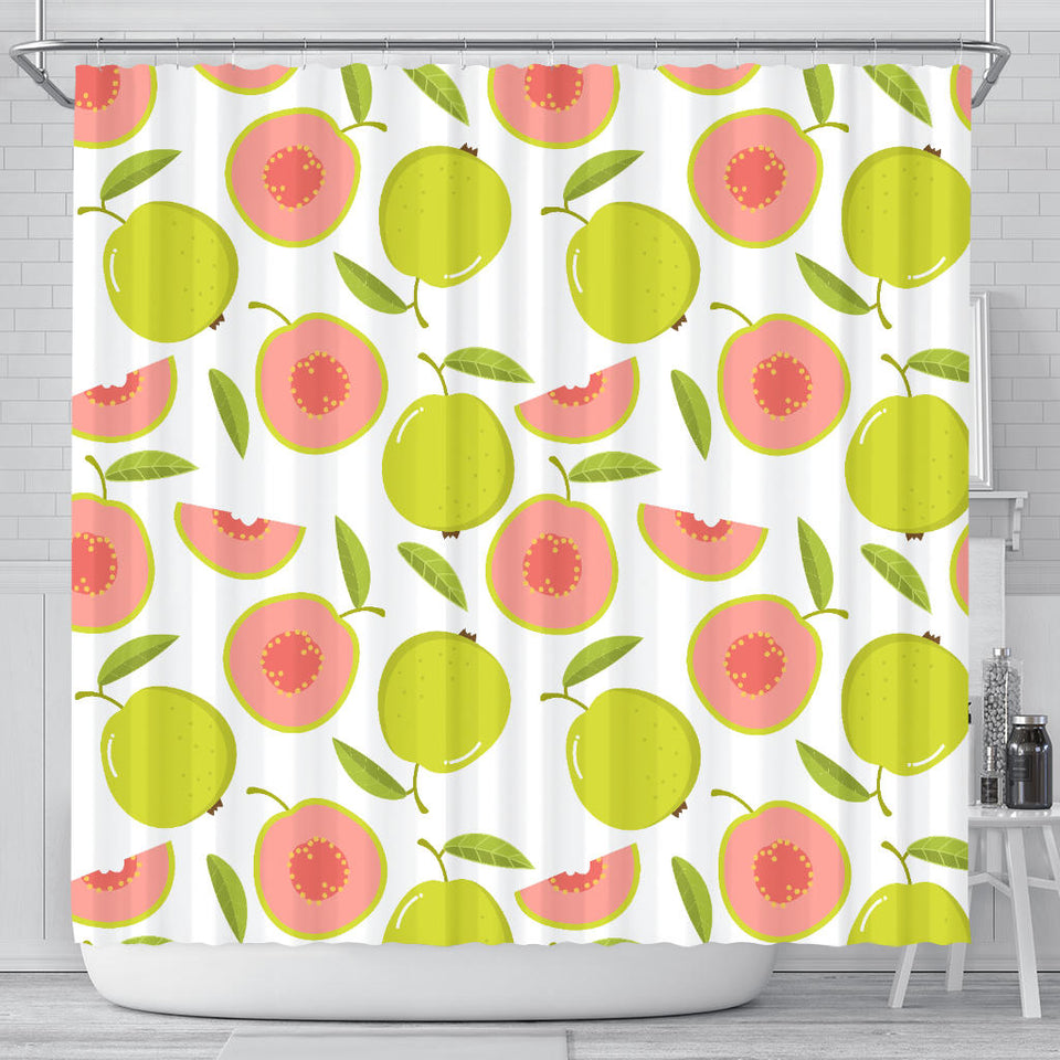 Guava Pattern Shower Curtain Fulfilled In US