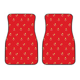 Strawberry Texture Skin Pattern Front Car Mats