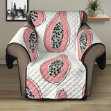 papaya pattern Recliner Cover Protector