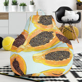Watercolor Papaya Pattern Bean Bag Cover