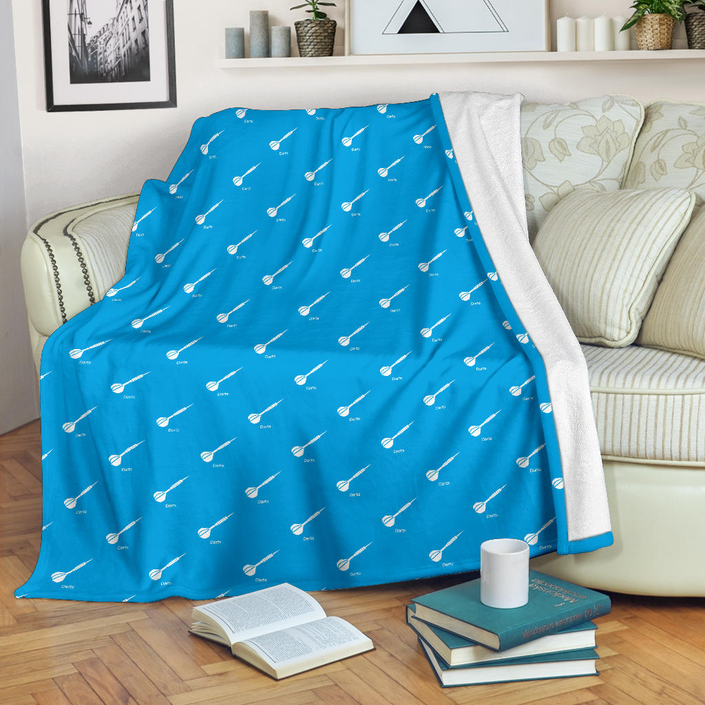 Darts Pattern Print Design 05 Premium Blanket