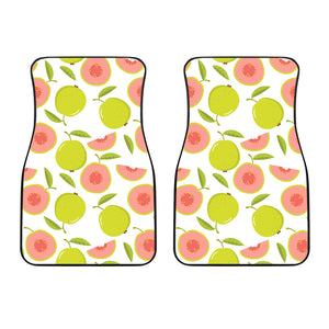 Guava Pattern Front Car Mats