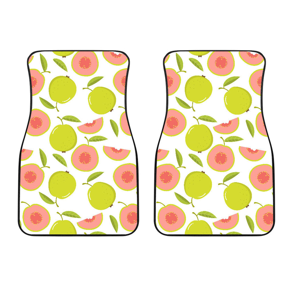 Guava Pattern Front Car Mats