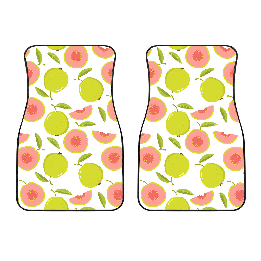 Guava Pattern Front Car Mats