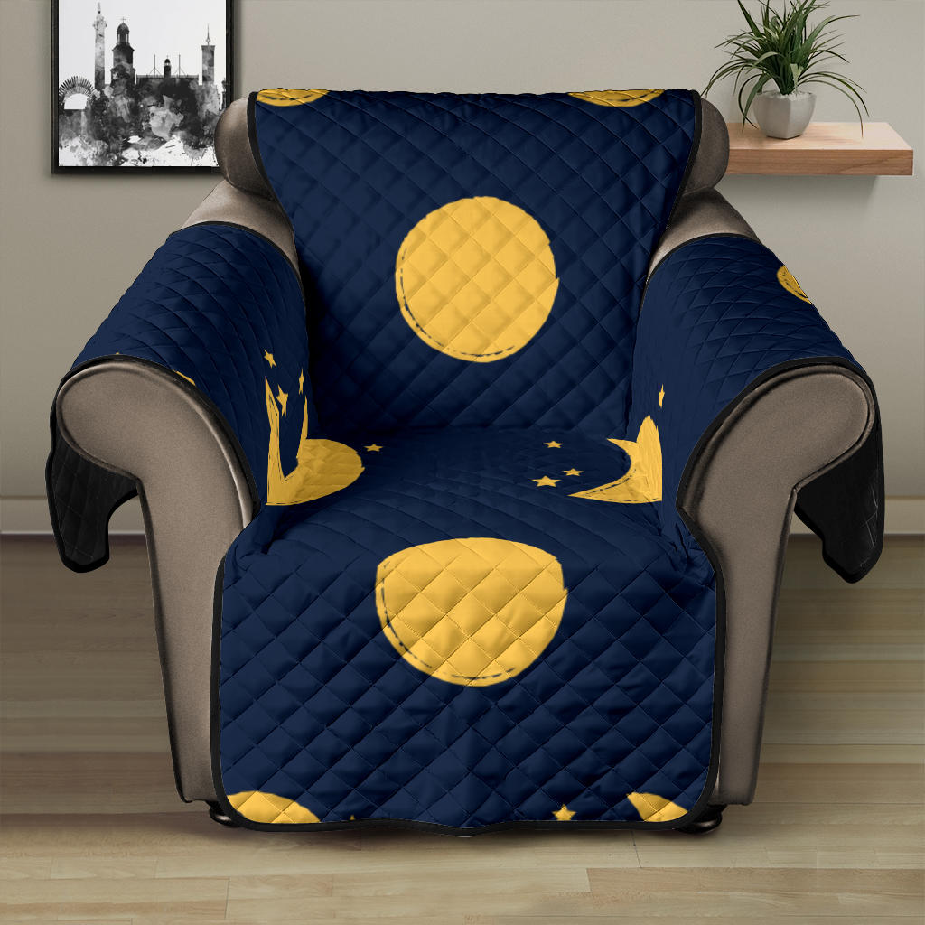 Moon star pattern Recliner Cover Protector