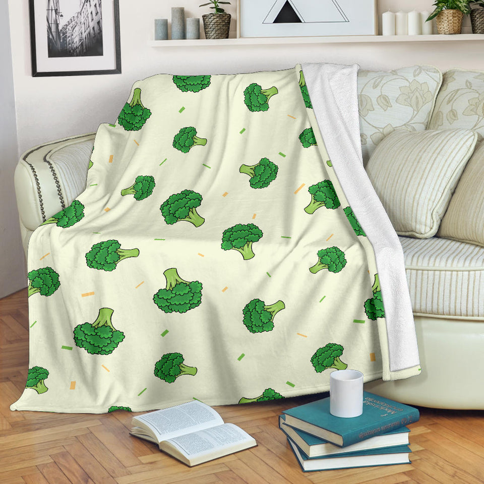 Broccoli Pattern Premium Blanket
