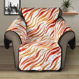 Fire flame watercolor pattern Recliner Cover Protector