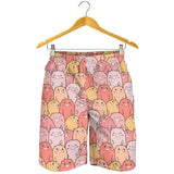 Pig Pattern Print Design 04 Men Shorts