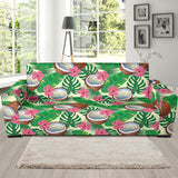 Coconut Pattern Print Design 01 Sofa Slipcover