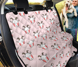 Cute Goat Pattern Dog Car Seat Covers