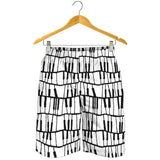 Piano Pattern Print Design 03 Men Shorts