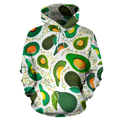 Avocado Design Pattern Men Women Pullover Hoodie
