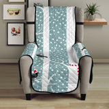 Crows christmas hat scarf Chair Cover Protector