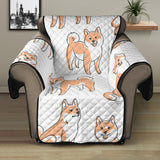 shiba inu dog pattern Recliner Cover Protector