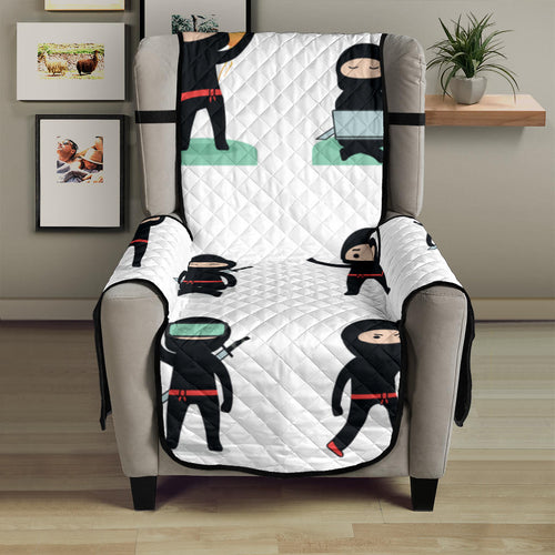 Cute ninja katana sword pattern Chair Cover Protector
