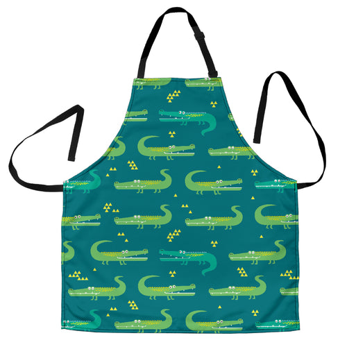 Crocodile Pattern Adjustable Apron