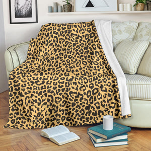 Leopard Skin Print Premium Blanket