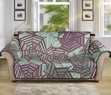 Spider web cobweb design color pattern Sofa Cover Protector