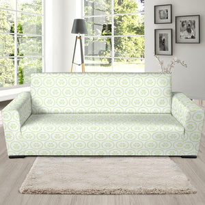 Cucumber Pattern Background Sofa Slipcover