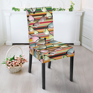 Sun Glasses Pattern Print Design 02 Dining Chair Slipcover