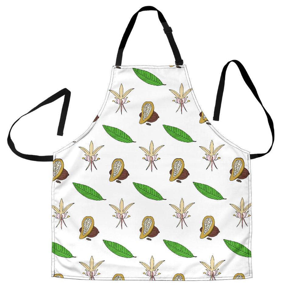 Color Hand Drawn Cocoa Pattern Adjustable Apron