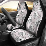 Cute French Bulldog Pattern Universal Fit Car Seat Covers