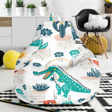 Cute Crocodile Pattern Bean Bag Cover