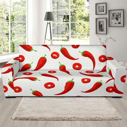 Chili Pattern Sofa Slipcover