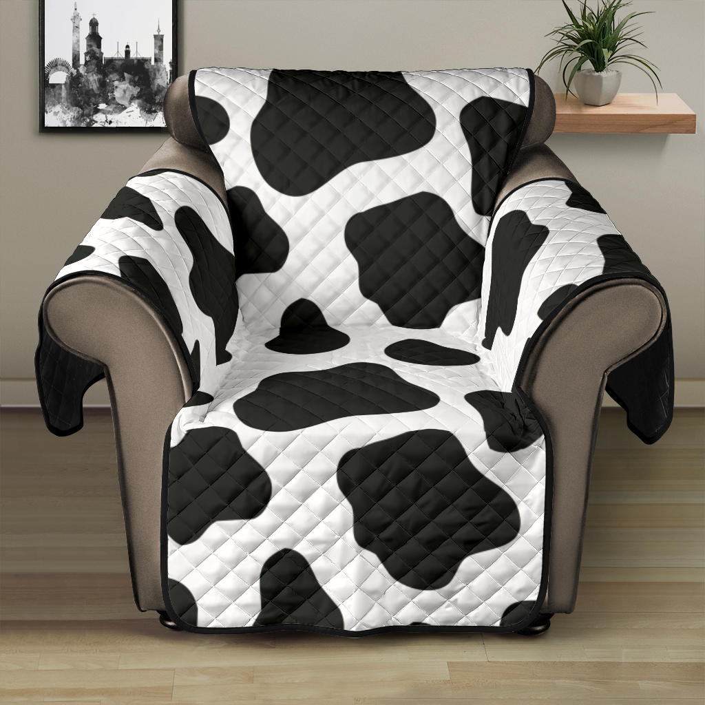 Cow skin pattern Recliner Cover Protector