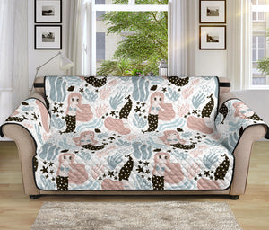 cute mermaid pattern Sofa Cover Protector