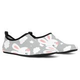 Rabbit Cloud Pattern Aqua Shoes