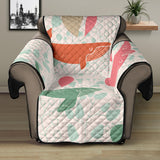 Cute whale pattern Recliner Cover Protector