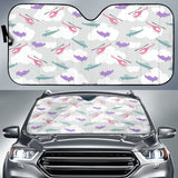 Helicopter Plane Pattern Car Sun Shade