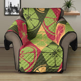 Cool Geometric lime pattern Recliner Cover Protector
