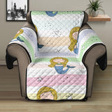 Cute hand drawn mermaid Recliner Cover Protector