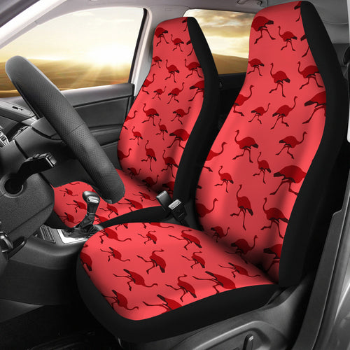 Ostrich Pattern Print Design 03 Universal Fit Car Seat Covers