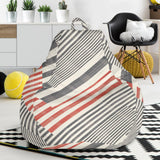 Zigzag Chevron Striped Pattern Bean Bag Cover