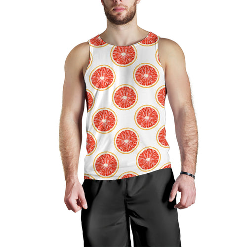 Grapefruit pattern Men Tank Top