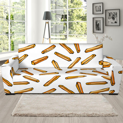French Fries Potato Pattern Sofa Slipcover