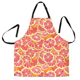 Tropical Grapefruit Pattern Adjustable Apron