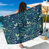 Butterfly Leaves Pattern Sarong