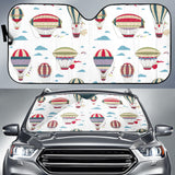 Hot Air Balloon Pattern Car Sun Shade