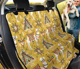 Camels Ethnic Motif Pattern Dog Car Seat Covers