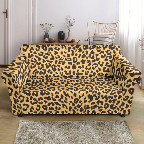 Leopard Skin Print Loveseat Couch Slipcover