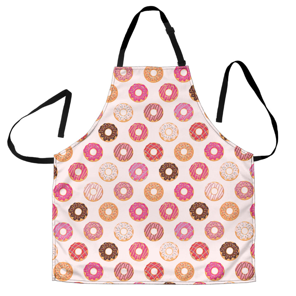 Colorful Donut Pattern Adjustable Apron
