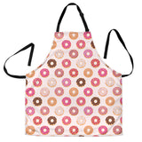 Colorful Donut Pattern Adjustable Apron